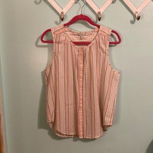 Lucky Brand button up tank